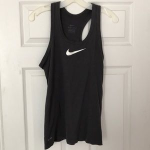 Nike dri-fit work out tank size large